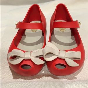 Red Mini Melissa Shoes